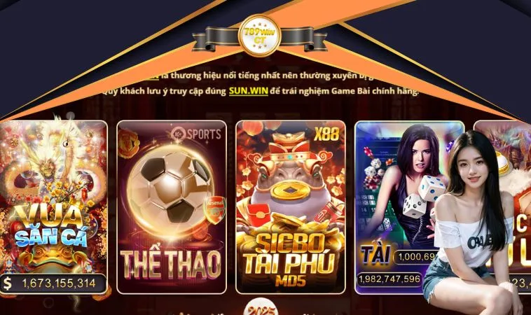 Sunwin là cổng game có nhiều trò giải trí đáp ứng tốt nhu cầu người chơi Sunwin là cổng game có nhiều trò giải trí đáp ứng tốt nhu cầu người chơi